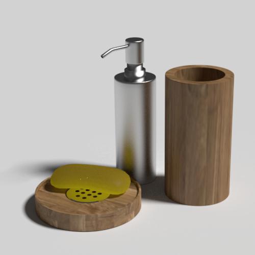 SOAP DISH AND DISPENSER preview image